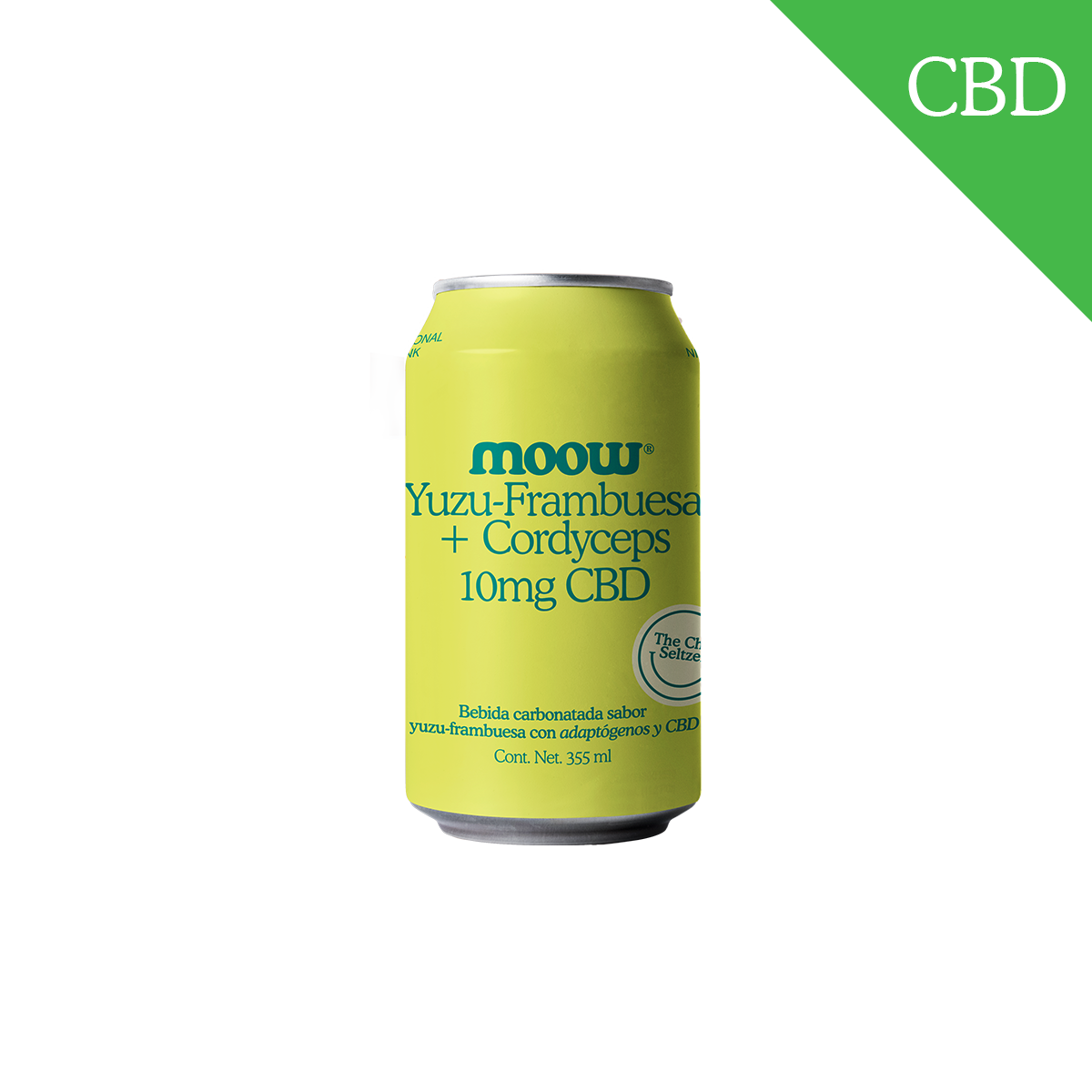 Moow yuzu - frambuesa + Cordyceps con CBD
