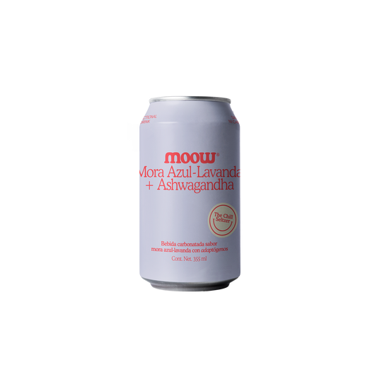 Moow mora azul-lavanda + ashwagandha