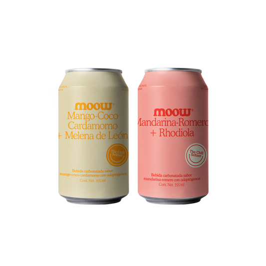 Moow 8-pack mix mandarina y mango