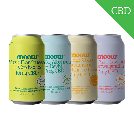 Moow variedad sabores con CBD (y)