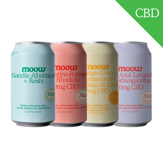Moow variedad sabores con CBD - 8-pack (sandía sin cbd)